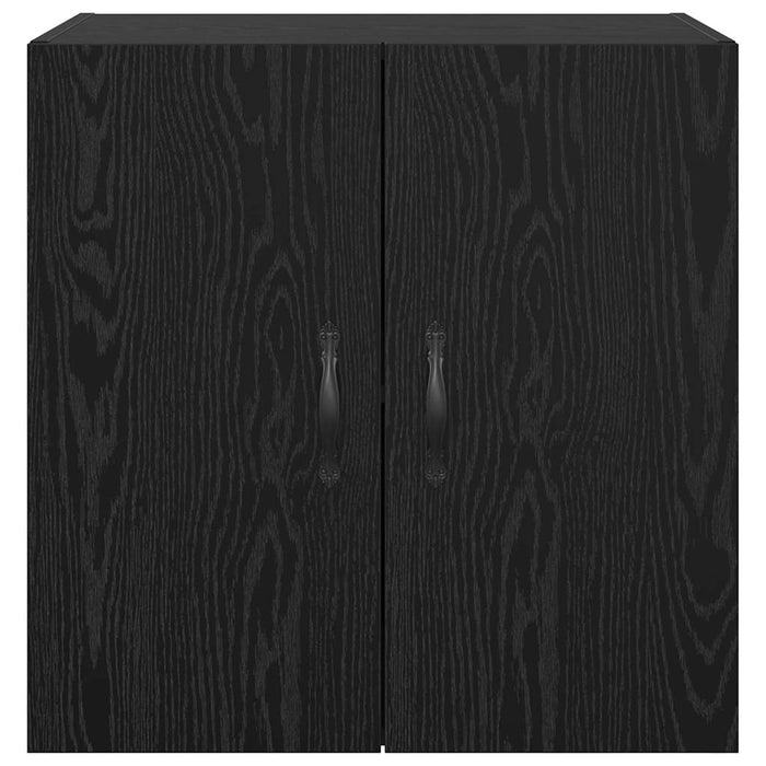 Armadietto a muro Rovere nero 60 x 31 x 60 cm Legno multistrato 879551