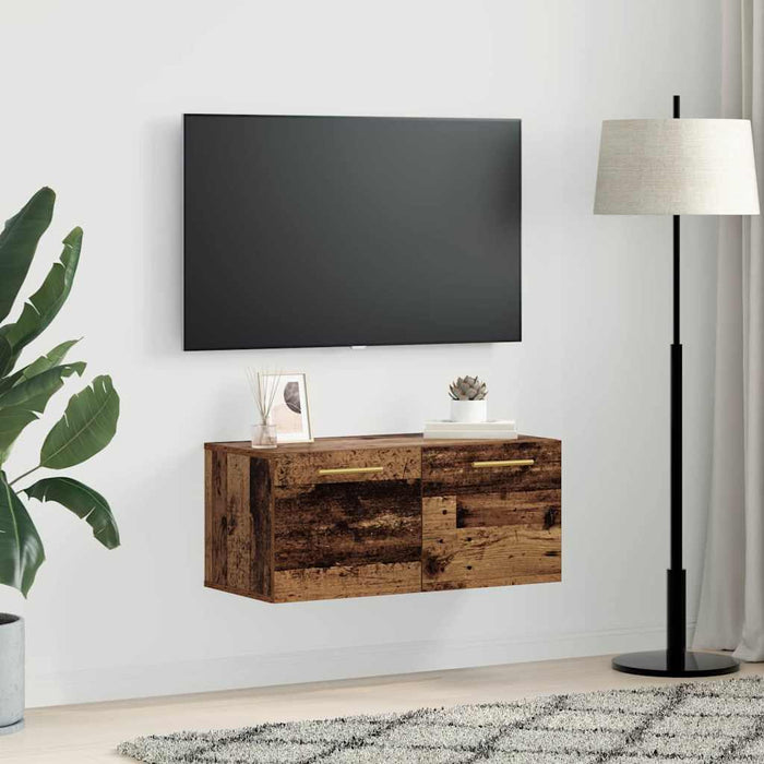 Armadietto a muro Legno vecchio 80 x 36.5 x 35 cm 879555