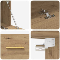 Armadietto a muro Quercia Artigianale 80 x 36.5 x 35 cm 879556