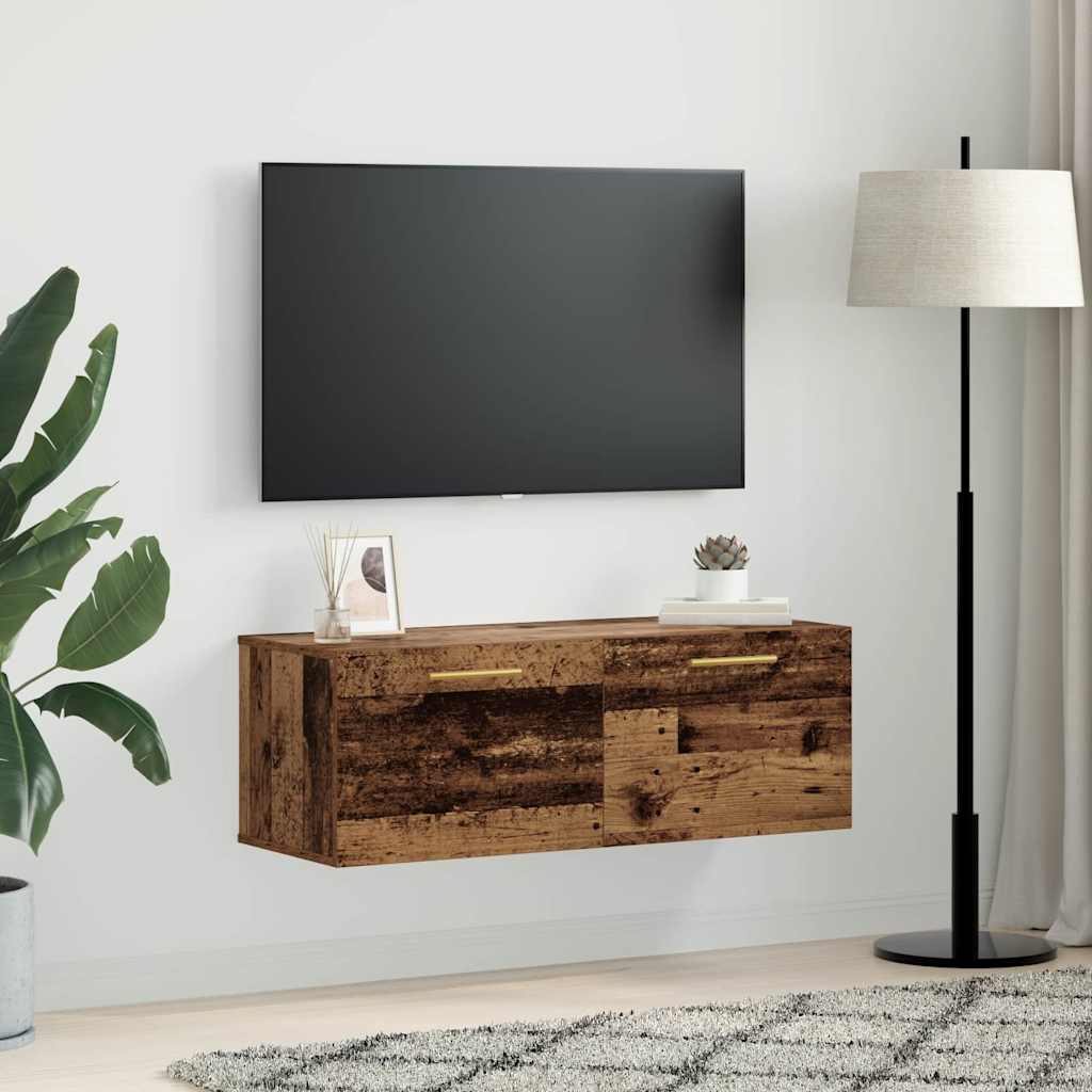 Armadietto a muro Legno vecchio 100 x 36.5 x 35 cm 879564