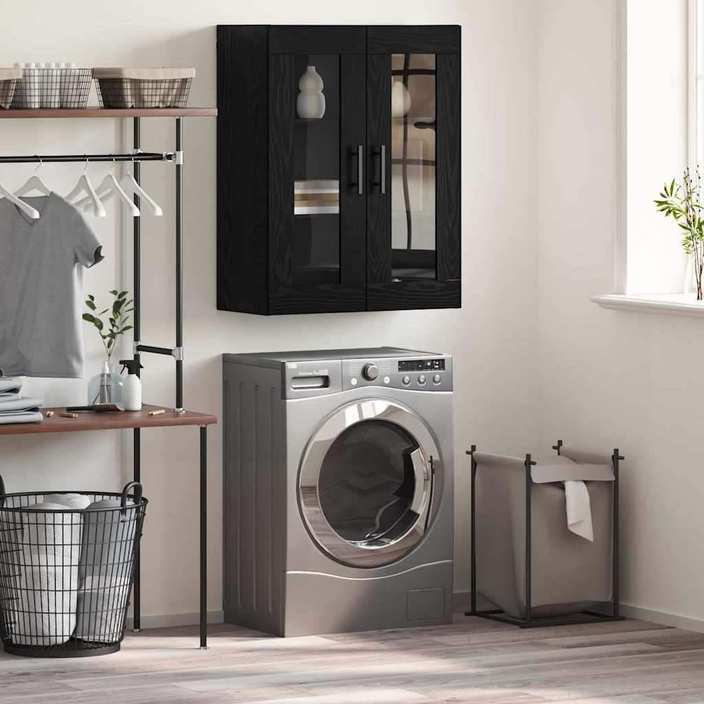 Pensile Rovere nero 69.5 x 34 x 90 cm Legno multistrato 879605