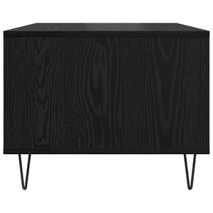 Tavolino da salotto Rovere nero 60 x 50 x 40 cm 879611