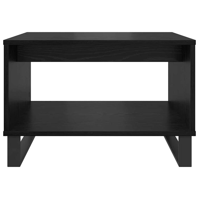 Tavolino da salotto Rovere nero 60 x 50 x 40 cm 879614