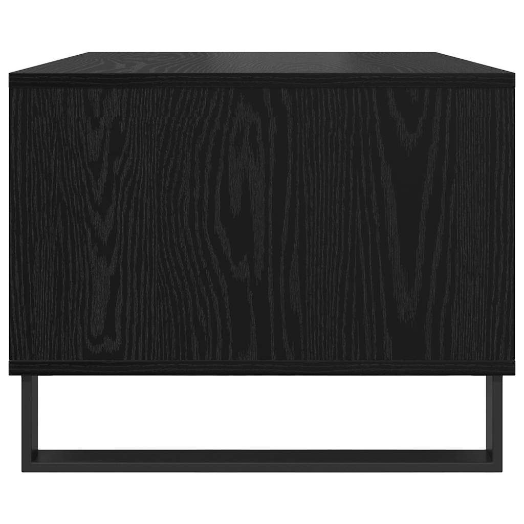 Tavolino da salotto Rovere nero 60 x 50 x 40 cm 879614