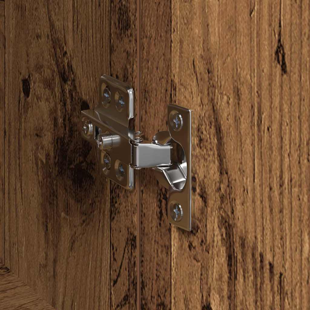 Credenza-Buffet-Armadio da cucina Marrone 60 x 36 x 110 cm Legno multistrato 231803