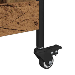 Carrello da Cucina Legno vecchio 70 x 30 x 82 cm 879624