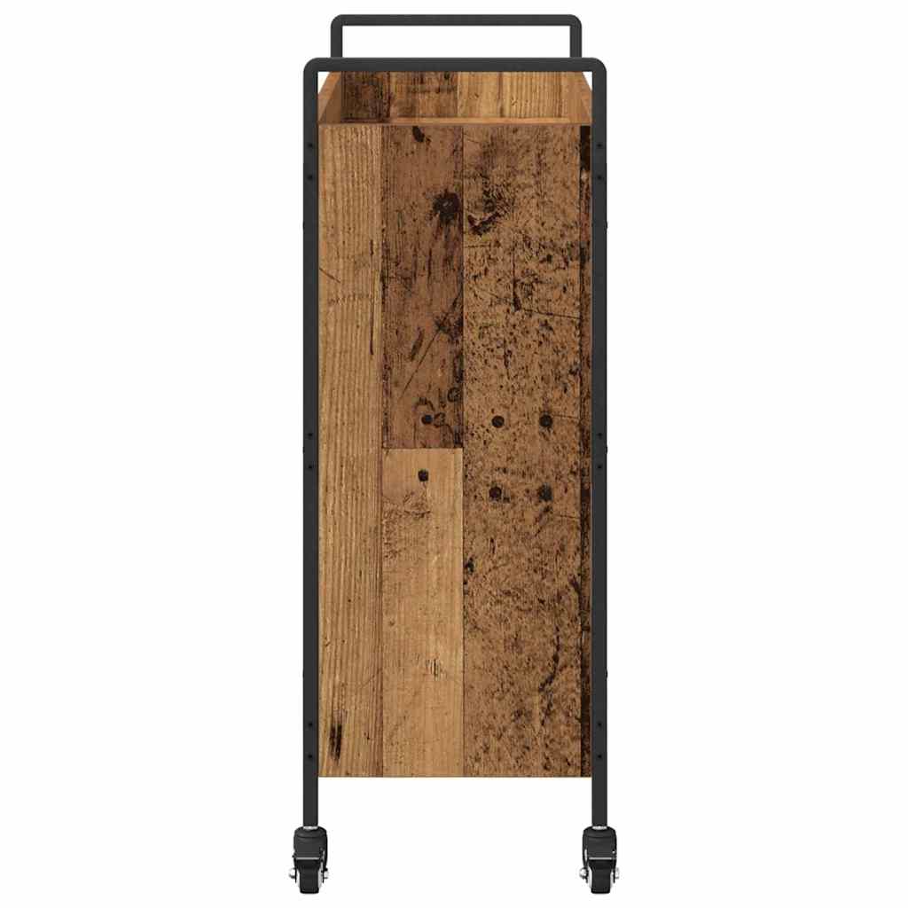 Carrello da Cucina-Scaffale per Cucina Legno vecchio 70 x 30 x 82 cm