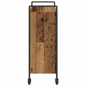 Carrello da Cucina-Scaffale per Cucina Legno vecchio 70 x 30 x 82 cm