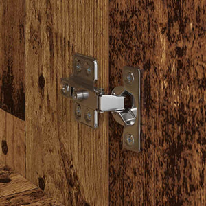 Mobile per Ufficio con porta Legno antico 60 x 32 x 115 cm 879636