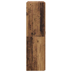 Mobile per Ufficio con porta Legno antico 60 x 32 x 115 cm 879636