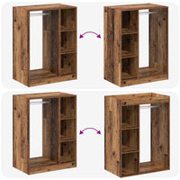 Guardaroba Legno vecchio 77 x 48 x 102 cm Legno multistrato 879642