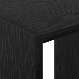 Guardaroba Rovere nero 77 x 48 x 102 cm Legno multistrato 879644