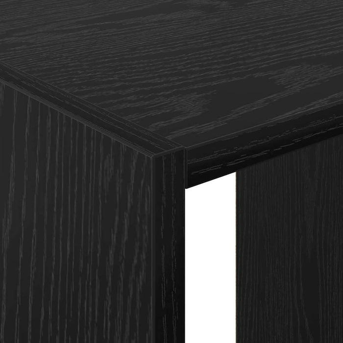 Guardaroba Rovere nero 77 x 48 x 102 cm Legno multistrato 879644