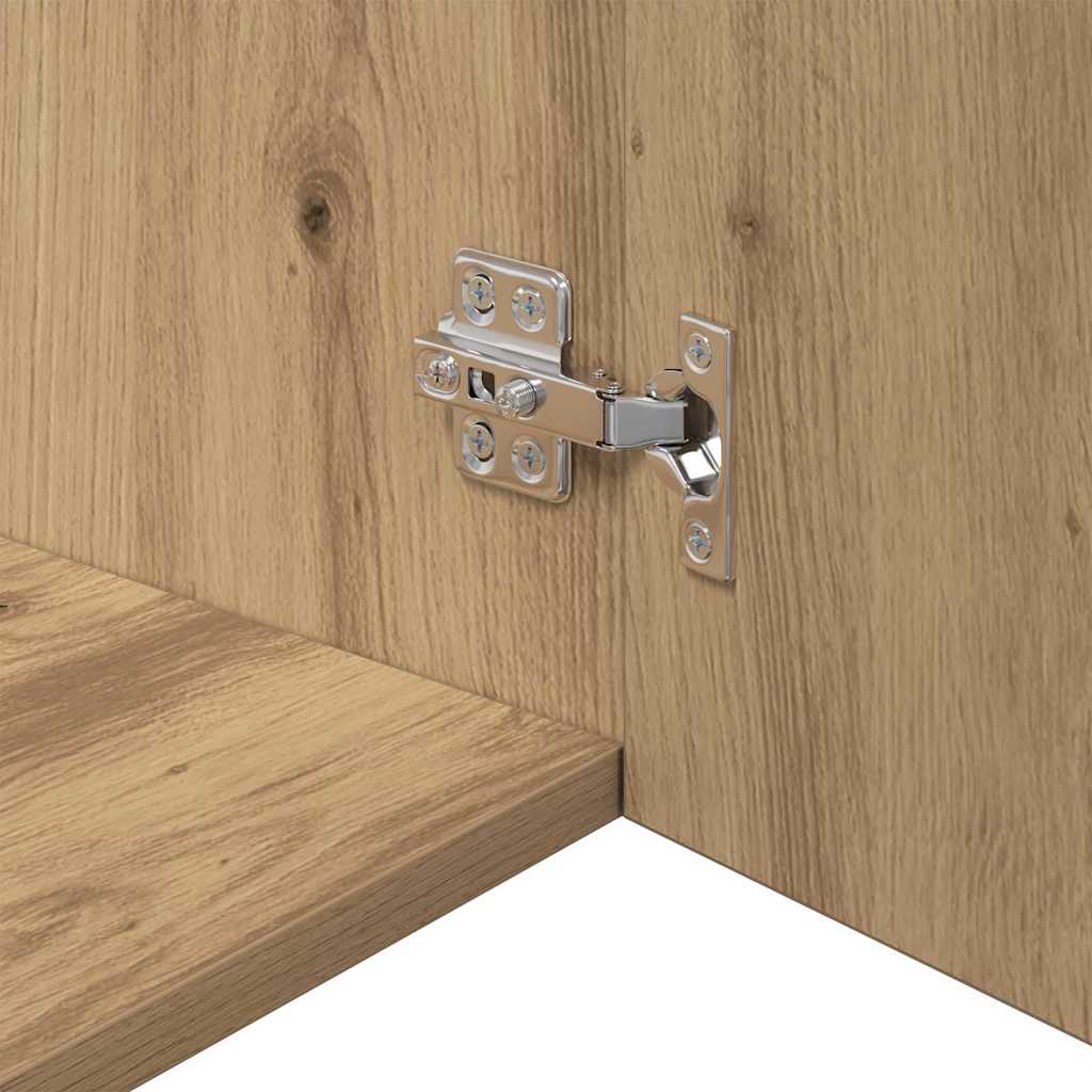 Armadietto a muro rovere artigianale 80 x 42.5 x 40 cm 879654