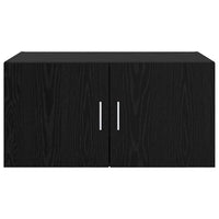 Armadietto a muro Rovere nero 80 x 42.5 x 40 cm 879655