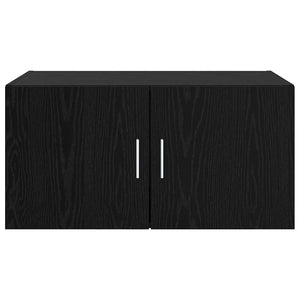 Armadietto a muro Rovere nero 80 x 42.5 x 40 cm 879655