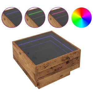 Tavolino da salotto Legno vecchio 50 x 50 x 30 cm 879659