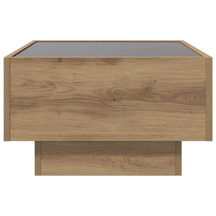 Tavolino da salotto rovere artigianale 50 x 50 x 30 cm 879660