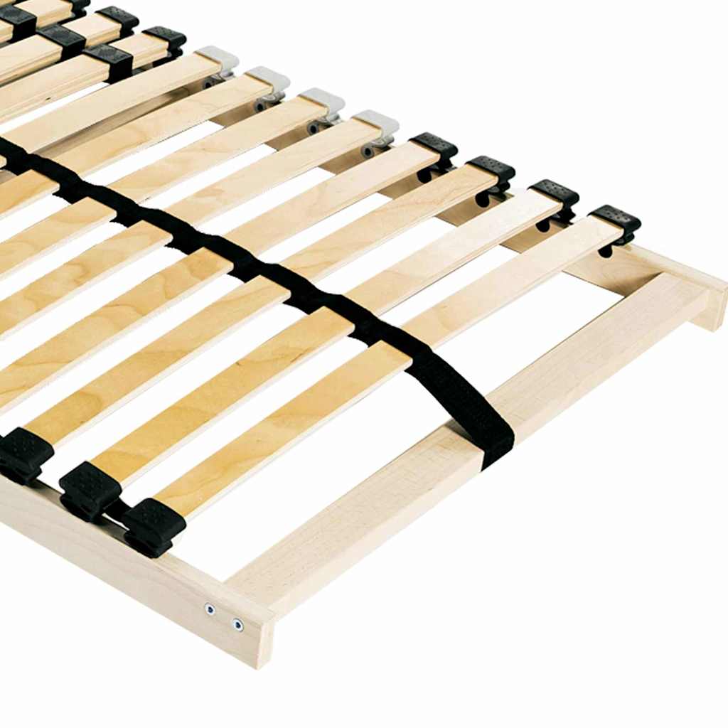 Letto incassato Marrone 90 x 190 cm Legno massello di faggio 42015234