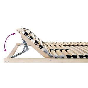 Letto incassato Marrone 70 x 190 cm Legno massello di faggio 42015238