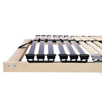 Base a doghe Marrone 70 x 190 cm Legno massello di faggio 42015250