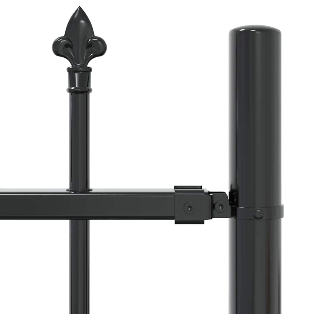 Recinzione per Giardino Grigio 215 cm 42003962