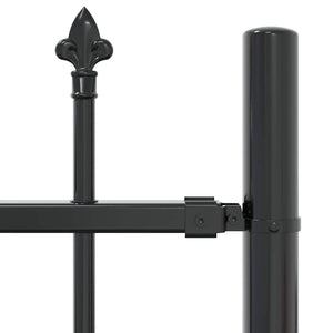 Recinzione per Giardino Grigio 215 cm 42003962