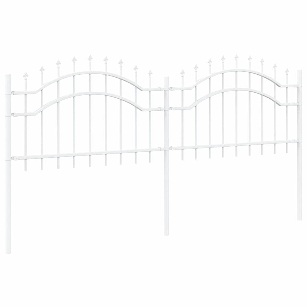 Recinzione per Giardino Bianco 115 cm 42003968