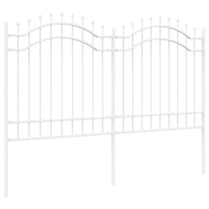 Recinzione per Giardino Bianco 165 cm 42003970