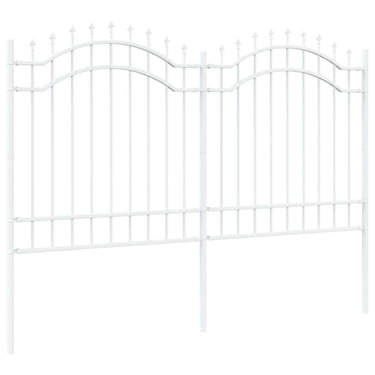 Recinzione per Giardino Bianco 165 cm 42003970