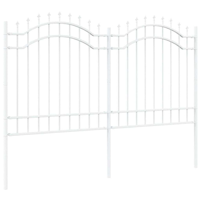 Recinzione per Giardino Bianco 165 cm 42003970