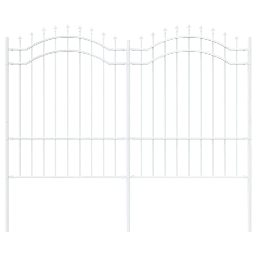 Recinzione per Giardino Bianco 190 cm 42003971