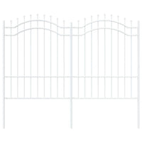 Recinzione per Giardino Bianco 190 cm 42003971