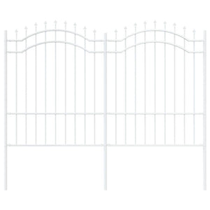 Recinzione per Giardino Bianco 190 cm 42003971