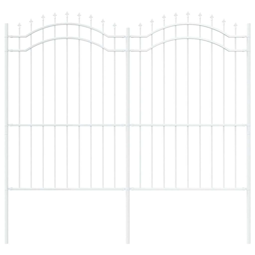 Recinzione per Giardino Bianco 215 cm 42003972