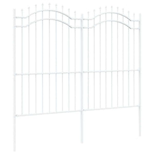 Recinzione per Giardino Bianco 215 cm 42003972
