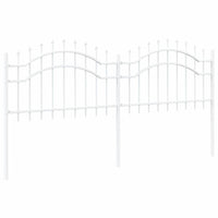 Recinzione per Giardino Bianco 190 cm 42003976