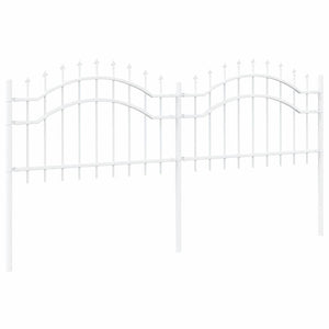 Recinzione per Giardino Bianco 190 cm 42003976