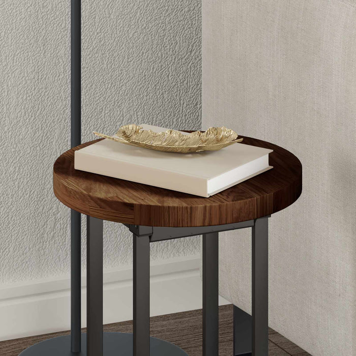 Piano del tavolo Marrone Scuro Ø 30 x 2,5 cm 42016006