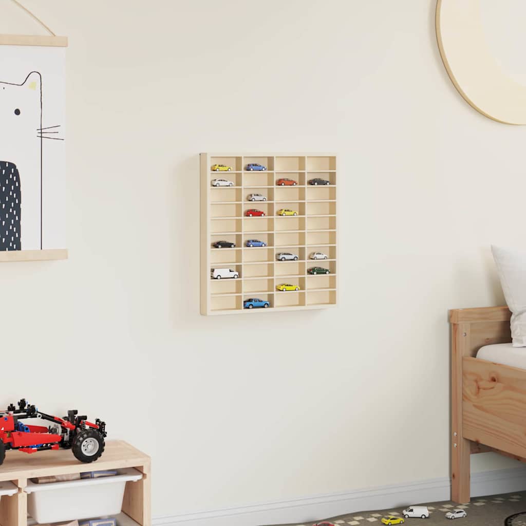 Vetrina a muro Beige 40 x 4,5 x 43 cm Legno multistrato 42015605