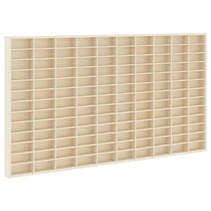Vetrina a muro Beige 98 x 4,5 x 55 cm Legno multistrato 42015608