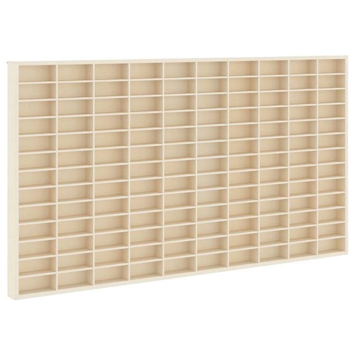 Vetrina a muro Beige 98 x 4,5 x 55 cm Legno multistrato 42015608