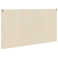 Vetrina a muro Beige 98 x 4,5 x 55 cm Legno multistrato 42015608