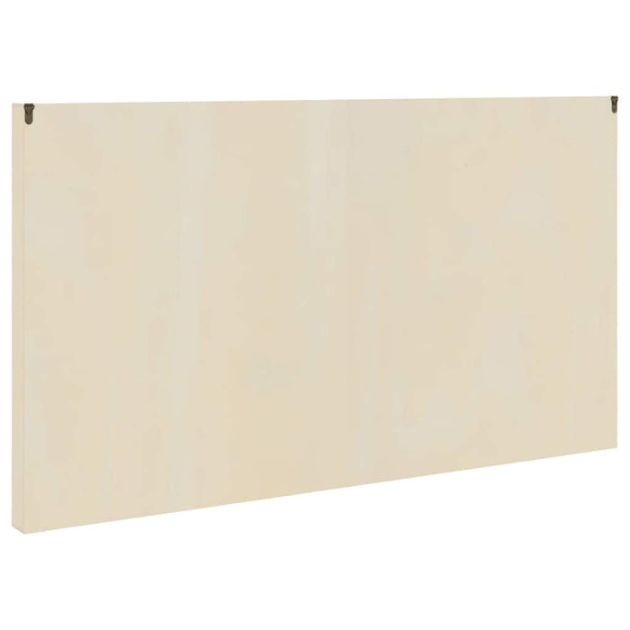 Vetrina a muro Beige 98 x 4,5 x 55 cm Legno multistrato 42015608