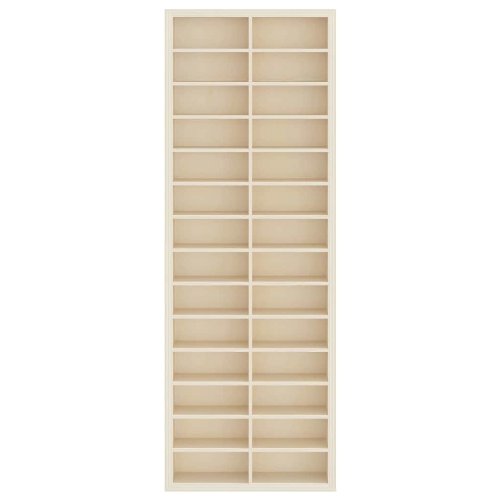 vidaXL Custodia per Esposizione Marrone 21 x 4.5 x 59 cm