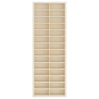 vidaXL Custodia per Esposizione Marrone 21 x 4.5 x 59 cm