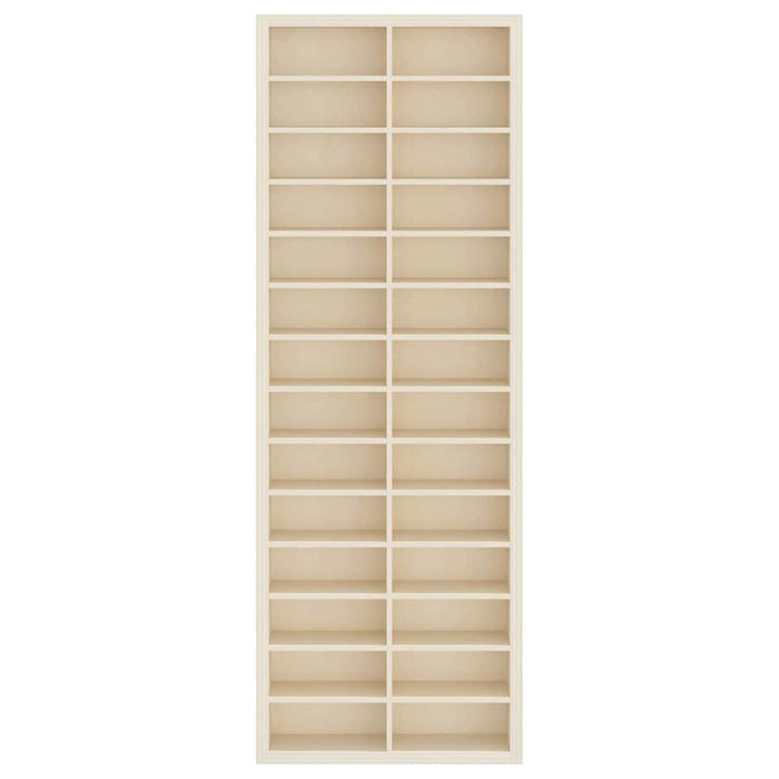 vidaXL Custodia per Esposizione Marrone 21 x 4.5 x 59 cm