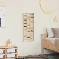 vidaXL Custodia per Esposizione Marrone 30 x 4.5 x 75 cm