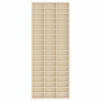 vidaXL Custodia per Esposizione Marrone 30 x 4.5 x 75 cm
