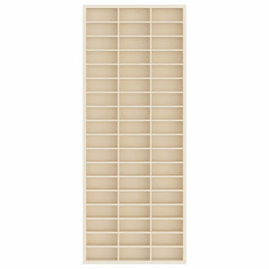 vidaXL Custodia per Esposizione Marrone 30 x 4.5 x 75 cm